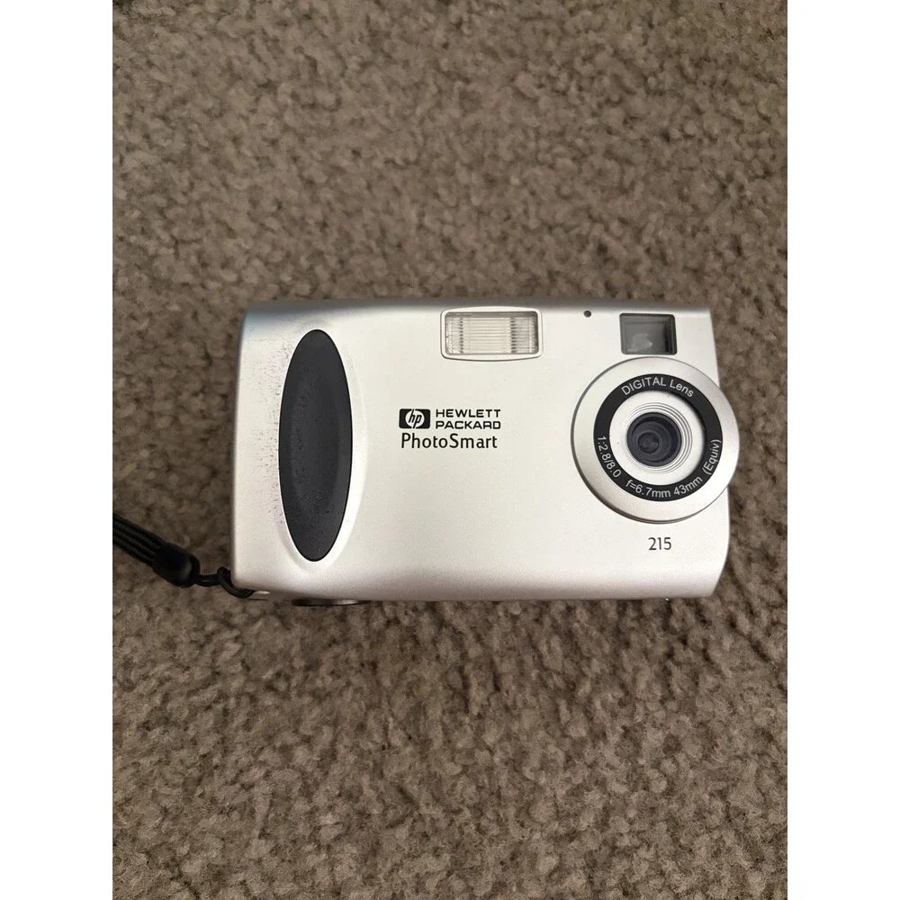 HP PhotoSmart 215 Vintage Digicam  Y2K TESTED WORKS